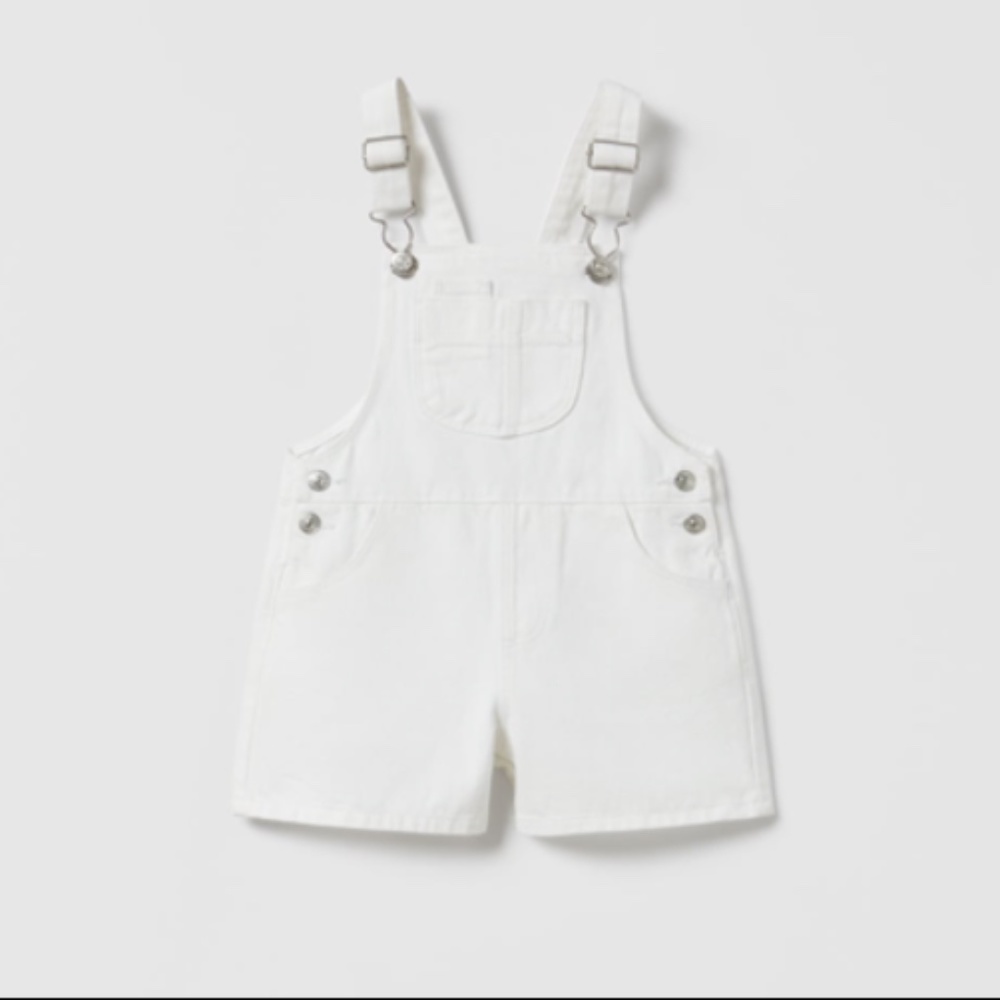 CROCHET DENIM OVERALLS - Picture 2 of 5